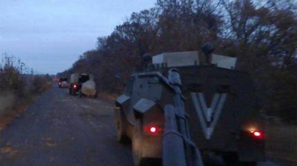 Военнослужащие ВСУ проводят маневры у границы с Крымом