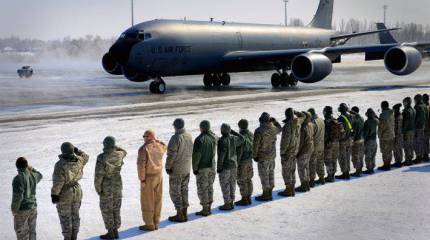 Топливозаправочная миссия Центра транзитных перевозок США «Манас» завершена