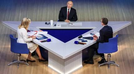 Не мы начали эту войну: Путин ответил на вопрос американского журналиста