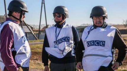 Наблюдатели ОБСЕ в зоне АТО подверглись обстрелу на подконтрольной Киеву территории