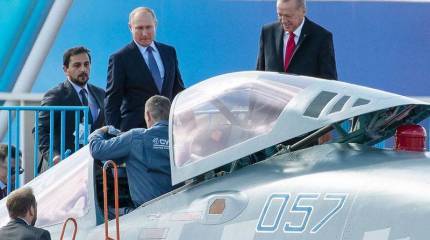 Эрдоган не исключает покупки российских Су-35 и Су-57 вместо американских F-35