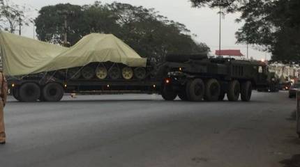 Вьетнам получил вторую партию российских танков Т-90С