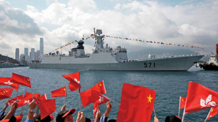 ВМФ Китая вышел на второе место в мире по общему тоннажу боевых кораблей