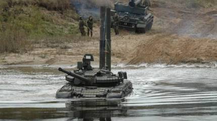 В Забайкалье на занятиях по подводному вождению танков погиб инструктор