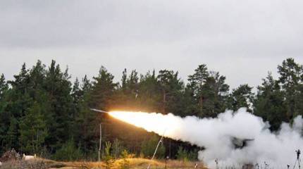 На Украине начаты испытания новых реактивных снарядов «Тайфун-1»