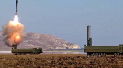 Опубликовано видео пуска «Оникса» из ракетного комплекса «Бастион»