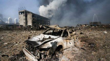 Техногенная катастрофа в Китае