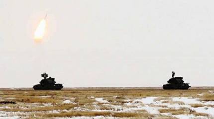Расчёты «Тор-М2У» провели стрельбы в Астраханской области
