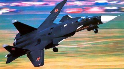 Перспективный палубный истребитель Су-47 «Беркут». Инфографика