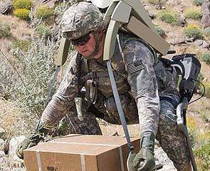 Army exoskeleton tested on humans
