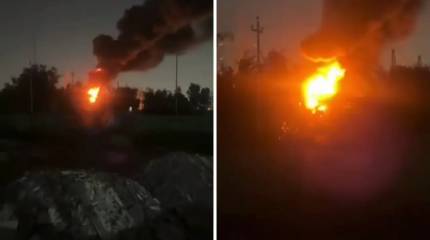 Máy bay không người lái đã tấn công một trạm biến áp cung cấp điện cho một căn cứ quân sự của NATO ở Iraq.