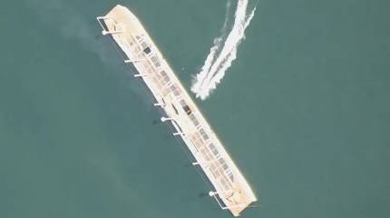 Минобороны РФ опубликовало кадры с морскими беспилотниками, задействованными на учениях «Июльский шторм» ВМФ России