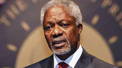 Асад отклонил предложение Кофи Аннана по мирному урегулированию