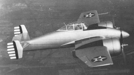 Опытный истребитель Grumman XP-50 Skyrocket (США)