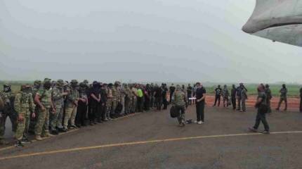 «Специалисты компании продолжают работу в ЦАР»: Командование ЧВК «Вагнер» провело плановую ротацию бойцов в Африке