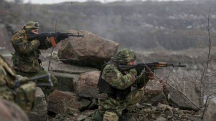 «Азов» продолжает обстреливать Широкино