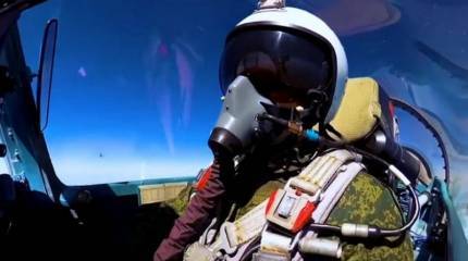 Минобороны показало работу экипажей истребителей Су-35С в ходе специальной военной операции на Украине