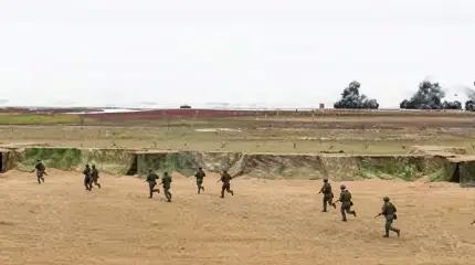 Chinese and Mongolian fighters covered the flanks of the Russian Armed Forces' offensive – while in training