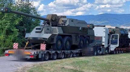 Первая партия словацких САУ Zuzana-2 прибыла на Украину