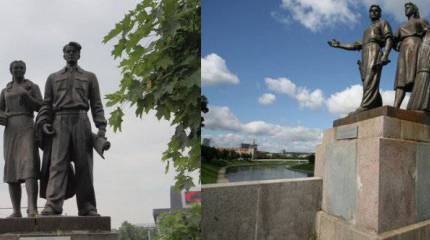 В Вильнюсе решили демонтировать не только памятники советским воинам, но и скульптуры рабочих, крестьян и учёных