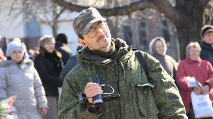 В районе Широкино на растяжке подорвался журналист ТК "Звезда"