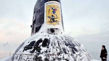 На ракетные шахты АПЛ «Архангельск» установят заглушки