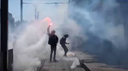 Во Франции очередная масштабная акция протеста против пенсионной реформы собрала около 1 млн человек