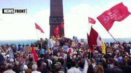 «Правосеки» пообещали разобраться с участниками демонстрации, прошедшей 9 мая в Одессе
