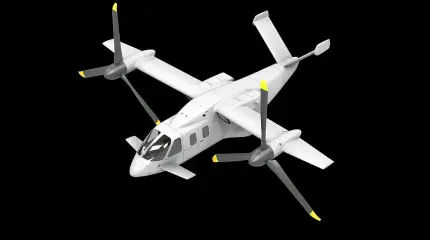 Компания Leonardo представила концепт перспективного конвертоплана для военных