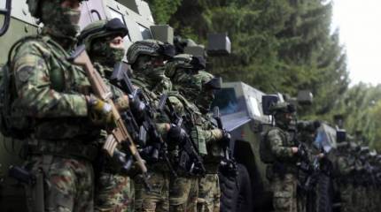 Сербские войска приведены в состояние повышенной готовности близ косовской границы