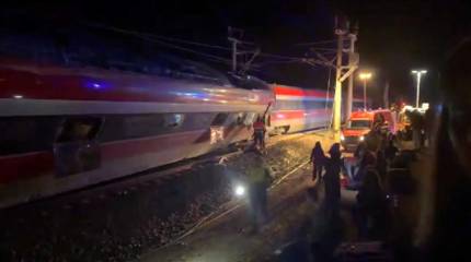 На место катастрофы поездов в Испании направлены военные