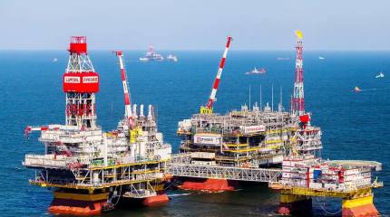 Генштаб ВСУ заявляет об ударах по буровым установкам ЛУКОЙЛ в Каспийском море