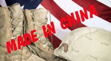 Армия США получала китайскую обувь под маркой "Сделано в США"