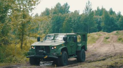 Литва получила первую партию лёгких тактических транспортных средств Oshkosh L-ATV 4x4 (JLTV)