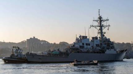 Эсминец «Джон С. Маккейн» столкнулся со смещением вала