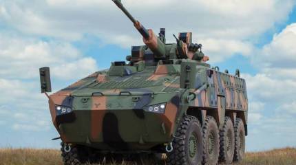 Казахстан проводит полевые испытания БМП Barys