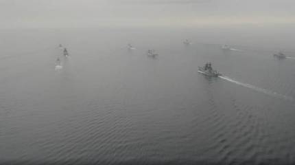 Корабли ВМФ РФ и ВМС КНР отработали действия по поиску и уничтожению подлодки потенциального противника