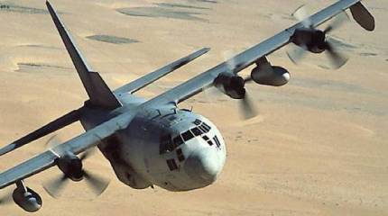 Американский С-130 потерпел крушение