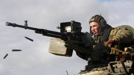 "Много танкистов и собака"