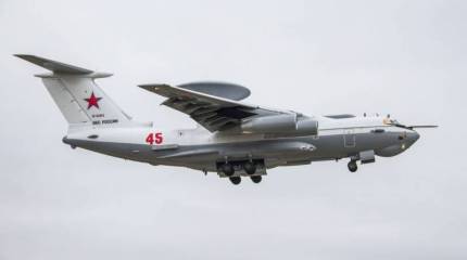 Российские ВКС получили модернизированный самолет дальнего радиолокационного обзора и наведения А-50У