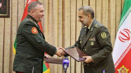 Минск и Тегеран подписали меморандум о военном сотрудничестве