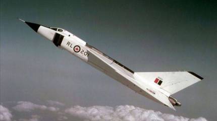 Всепогодный канадский перехватчик CF-105 Arrow