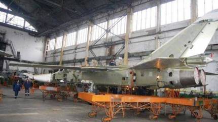 В Николаеве ремонтируют украинские Су-24