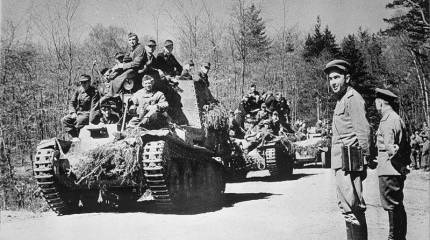 Военные фотографии Михаила Савина