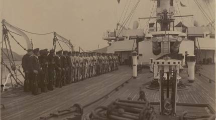 Организация управления огнем 1-ой Тихоокеанской эскадры - проверка боем