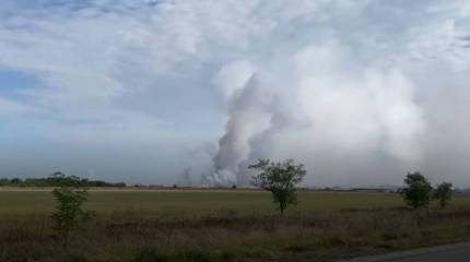 Некоторые последствия взрыва на складе боеприпасов в Джанкойском районе Крыма