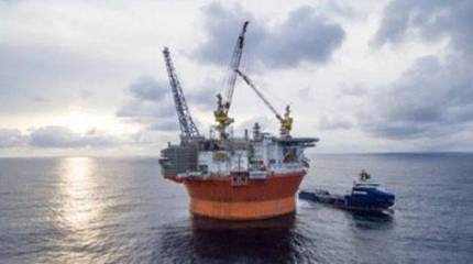 В Норвегии: Русские осуществили имитацию атаки на нефтяную платформу "Голиаф"