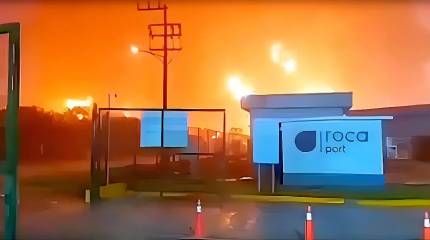 На крупнейшем мексиканском НПЗ второй раз за месяц вспыхнул пожар