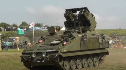 Британия поставит на Украину самоходные ЗРК Starstreak на базе бронетранспортера Stormer