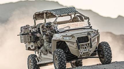Силы спецопераций США заказали новый вариант багги Polaris MRZR Alpha